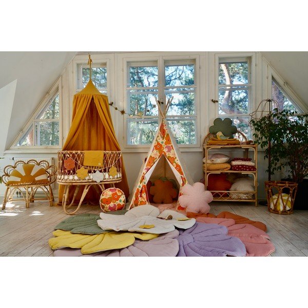 Covoraș de joacă  pentru copii roz-deschis Powder Rose – Moi Mili-image-4