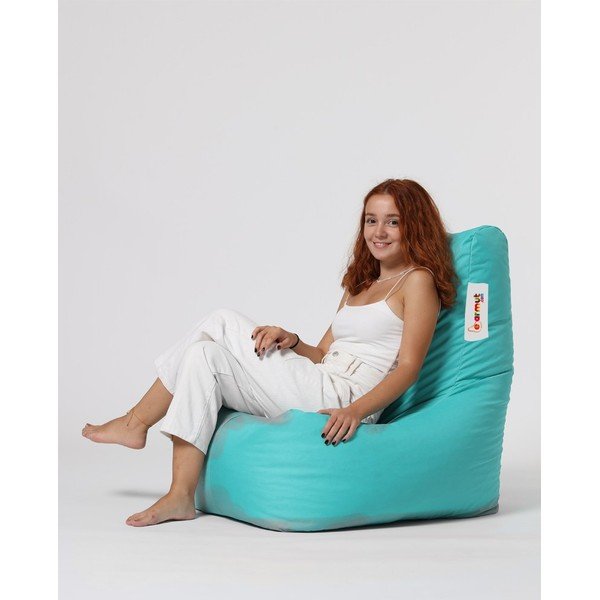 Beanbag pentru grădină turcoaz Diamond XXL – Floriane Garden-image-1
