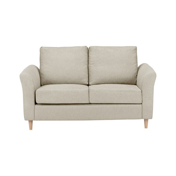 Canapea cu 2 locuri Kooko Home Smooth, bej-image-4