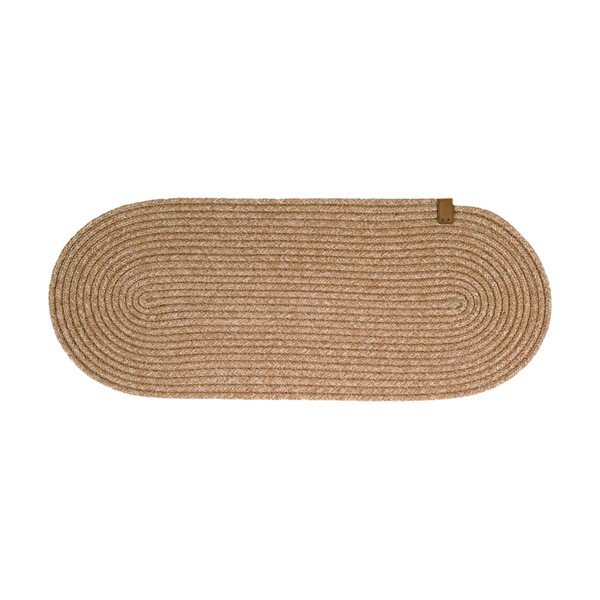 Covorașe pentru scări în culoare naturală 16 buc. 25x65 cm Milo – Vitaus