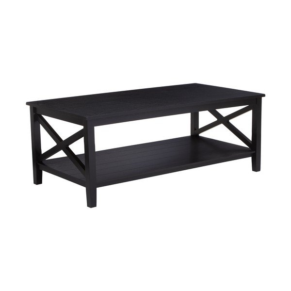 Măsuță de cafea neagră 60x120 cm Heritage – Premier Housewares