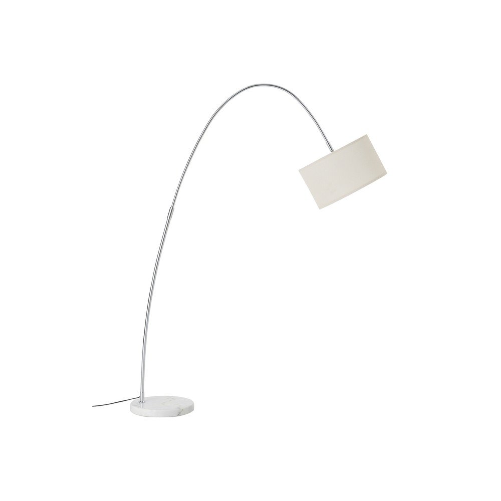 Lampadar alb cu structură flexibilă din material textil (înălțime 145 cm) Arc – Ellos Home