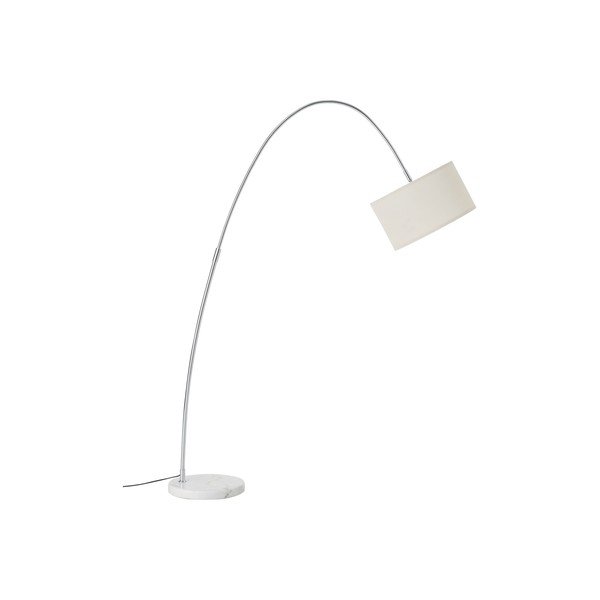 Lampadar alb cu structură flexibilă din material textil (înălțime 145 cm) Arc – Ellos Home