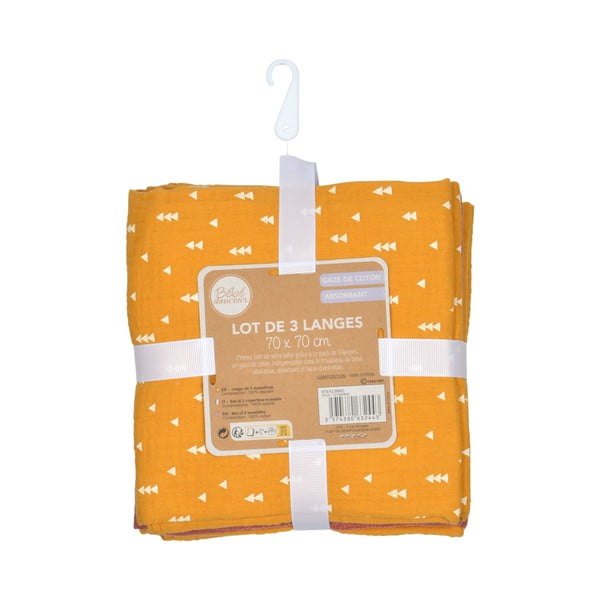 Scutece 3 buc. din muselină – Bébé Douceur-image-4