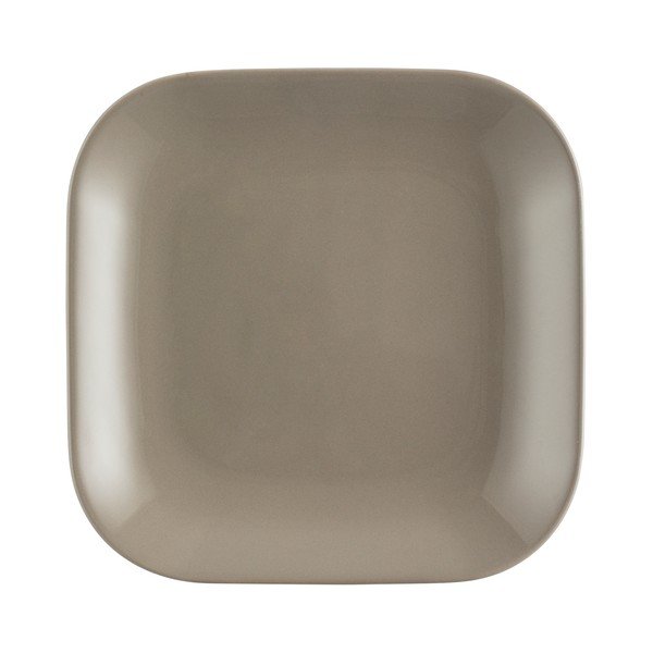 Farfurie desert Mason Cash Piazza, 21 x 21 cm, gri maro