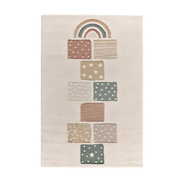 Covor de joacă pentru copii bej 120x170 cm Clown – Universal