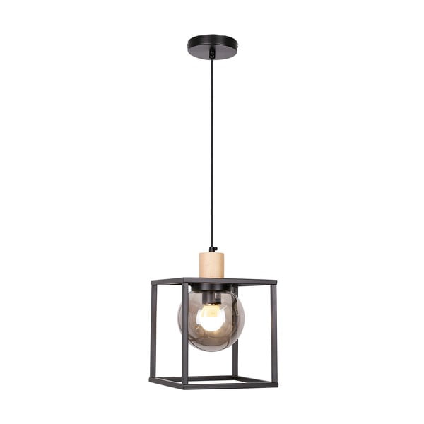 Lustră neagră 19x19 cm Retro 2 – Candellux Lighting-image-1