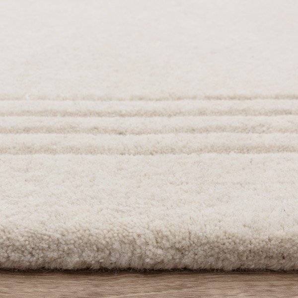 Covor fildeș țesut manual din lână 120x170 cm Orlo Ivory – Asiatic Carpets-image-4