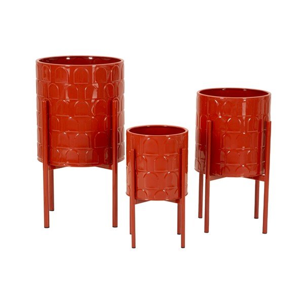 Ghivece decorative 3 buc. din metal ø 36 cm Archy – Mauro Ferretti