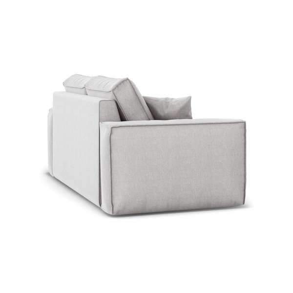 Canapea Cosmopolitan Design Miami, gri deschis, 180 cm-image-3