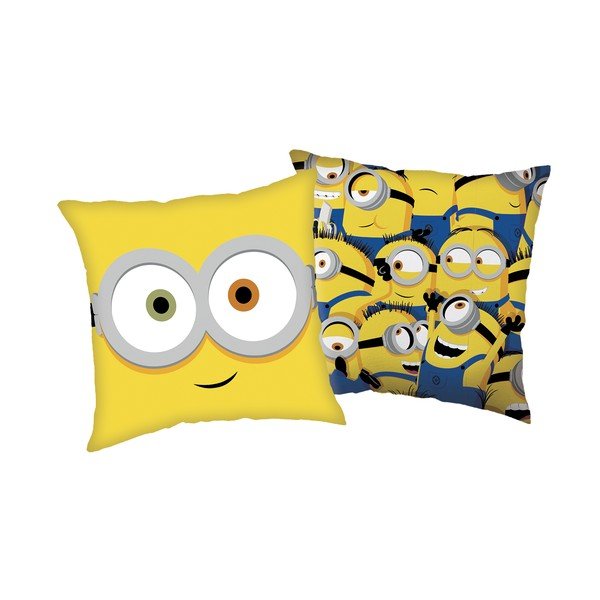 Pernă pentru copii ø 40 cm Mimoni "Watch me" – Jerry Fabrics