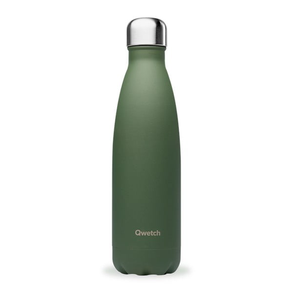 Sticlă verde de călătorie din oțel inoxidabil 500 ml Granite - Qwetch