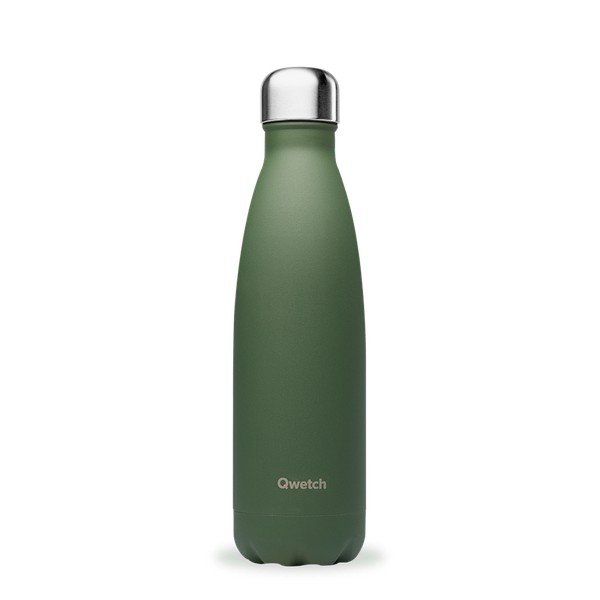 Sticlă verde de călătorie din oțel inoxidabil 500 ml Granite - Qwetch