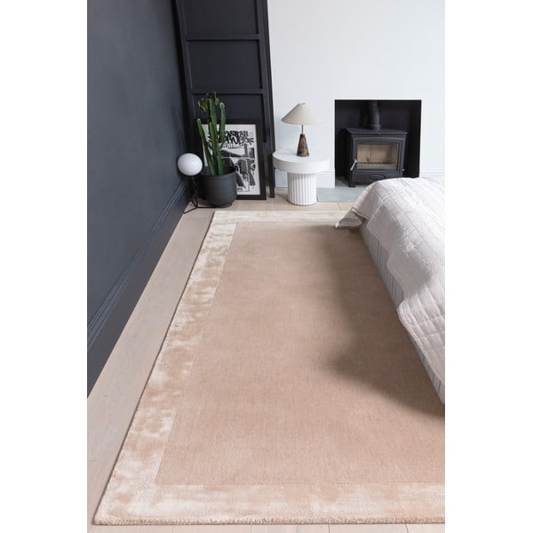 Covor bej handmade din amestesc de lână 200x290 cm Ascot – Asiatic Carpets-image-1