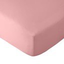 Cearceaf roz cu elastic 90x190 cm So Soft Non-Iron – Catherine Lansfield