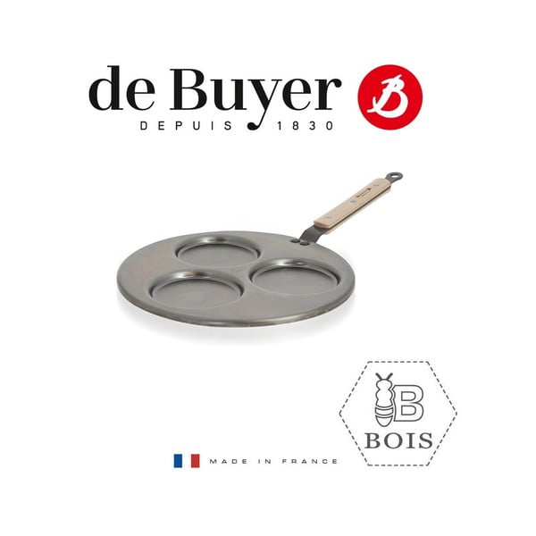 Tigaie din oțel pentru clătite de Buyer Mineral, ø 27 cm-image-3