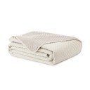Cuvertură crem matlasată din microfibră 220x240 cm Softa – Restilo