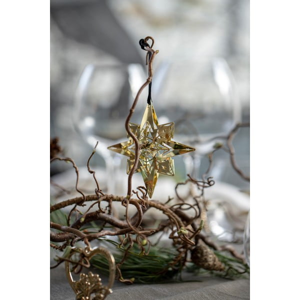 Decorațiune de Crăciun suspendată aurie Kähler Design-image-1