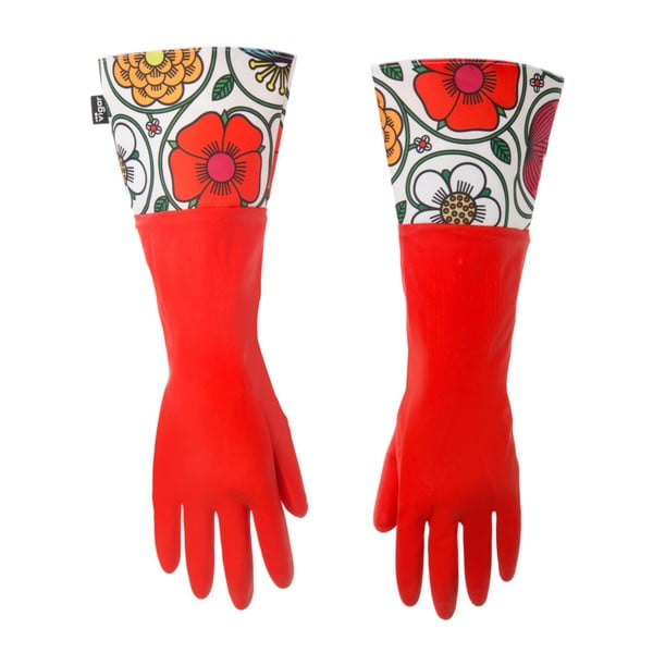 Mănuși pentru spălat vase Vigar Frida, roșu