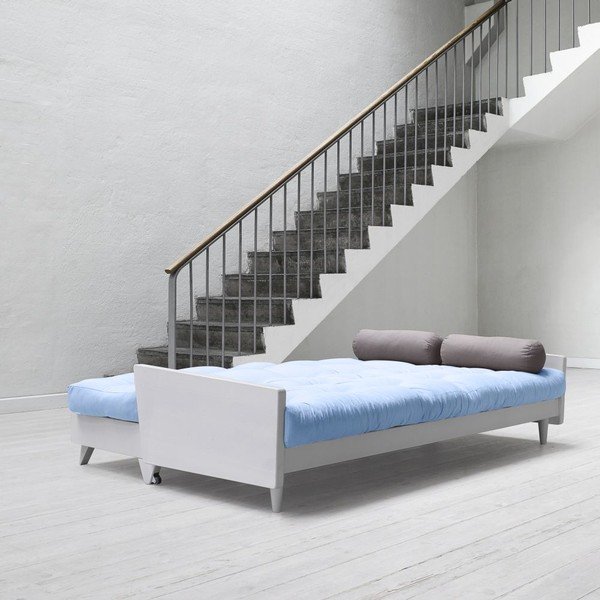 Canapea extensibilă Karup Indie Cool Gray/Celeste/Gris-image-1
