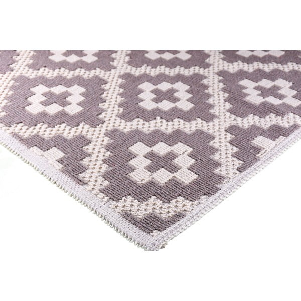 Covor din bumbac Vitaus Art, 60 x 90 cm, bej-image-1