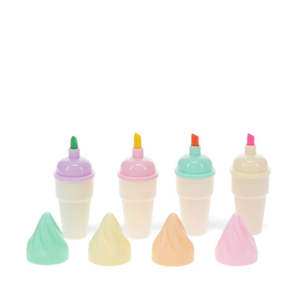 Markere 4 buc. Ice Cream – Rex London-image-2