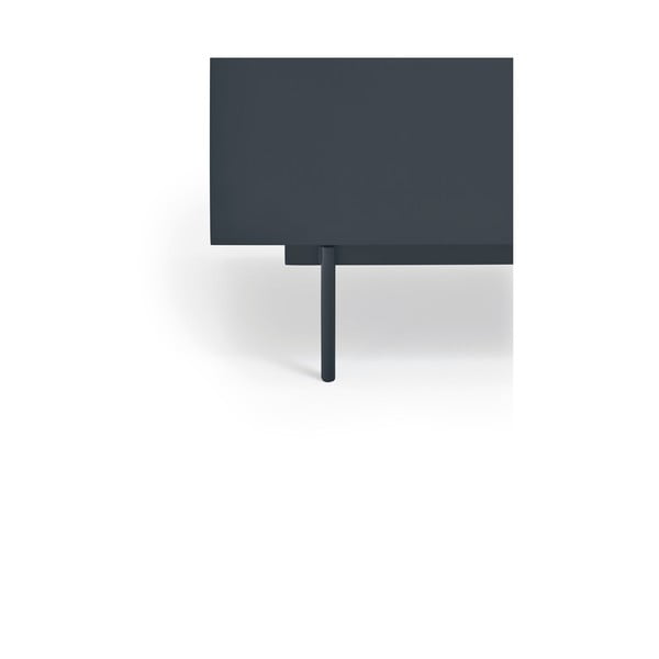 Noptieră gri antracit-natural cu aspect de lemn de stejar Otto – Teulat-image-4