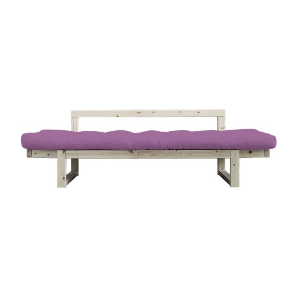 Canapea extensibilă Karup Edge Natural/Taffy Pink-image-3