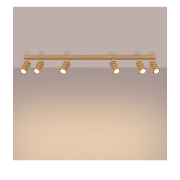 Spot auriu 6,5x117 cm Gleam – Sollux-image-2