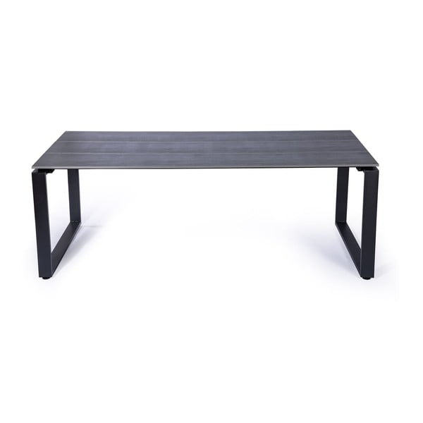 Set 4 scaune din ratan Gabriela și masă neagră Strong - Bonami Essentials-image-1