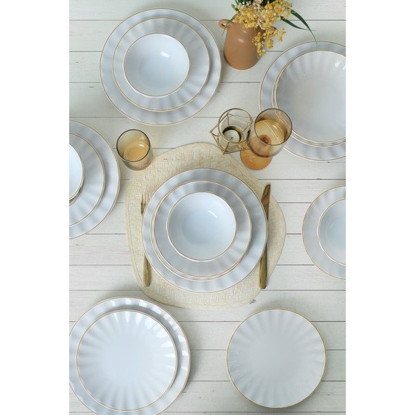 Serviciu de masă 24 buc. din ceramică – Hermia-image-1