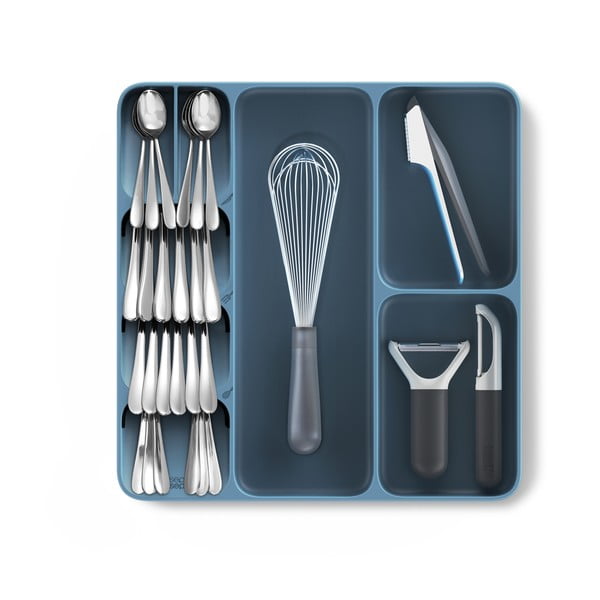 Organizator pentru sertare bucătărie Joseph Joseph DrawerStore Compact Sky, albastru-image-3