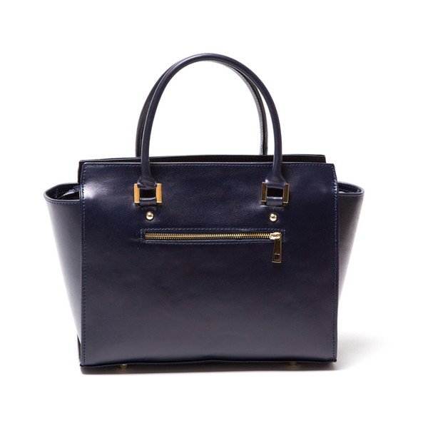 Geantă din piele Isabella Rhea 3017 Blue-image-4
