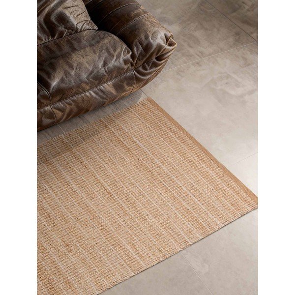 Covor tip traversă în culoare naturală reversibil/țesut manual din amestec de iută 80x300 cm Birka – Villeroy&Boch-image-1
