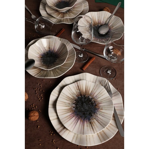 Serviciu de masă 24 buc. din porțelan – Hermia-image-3