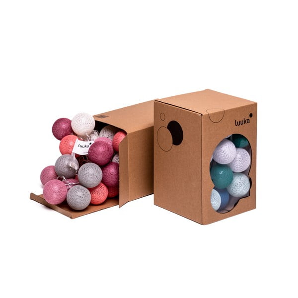 Ghirlandă luminoasă cu LED LUKKA, 15 becuri, maro-image-2