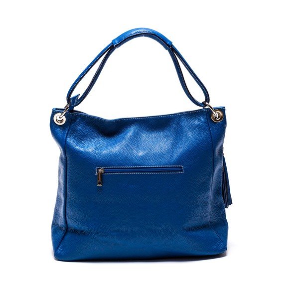 Poșetă din piele Anna Luchini 71 Bluette-image-1