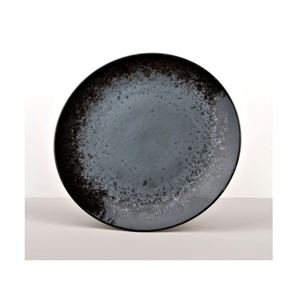 Farfurie ceramică Made In Japan White Dot, ⌀ 29 cm, negru