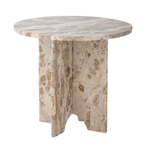 Măsuță auxiliară rotundă din marmură ø 46 cm Jasmia – Bloomingville-image-3