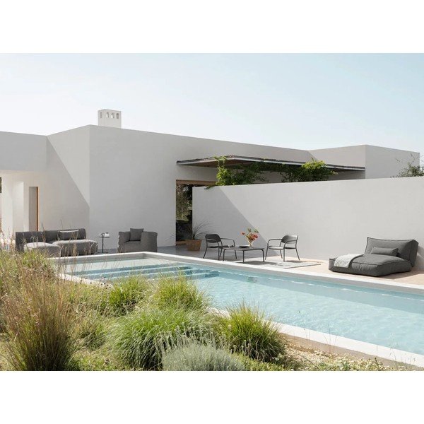 Fotoliu de grădină taupe capitonat Grow – Blomus-image-4