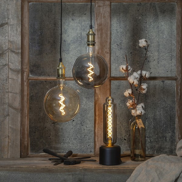 Bec LED E27, cu lumină caldă și intensitate reglabilă 3 W Industrial Vintage – Star Trading-image-1