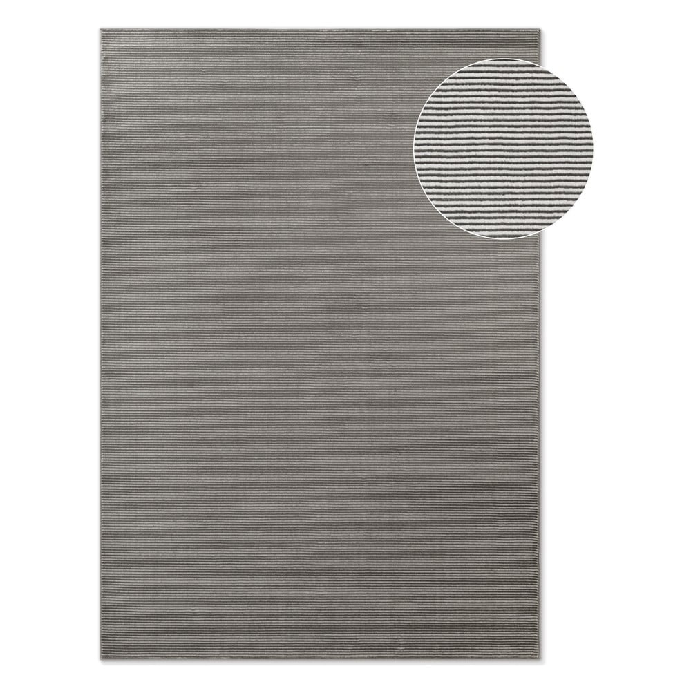 Covor gri antracit/crem 200x280 cm Perles Dolomite – Elle Decoration