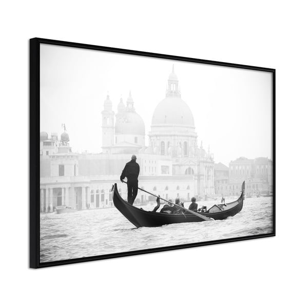 Poster cu ramă Artgeist Symbols of Venice, 90 x 60 cm
