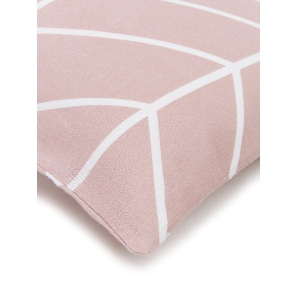 Set de 2 fețe de pernă decorative din flanelă Westwing Collection Yule, 40 x 80 cm, roz-image-3