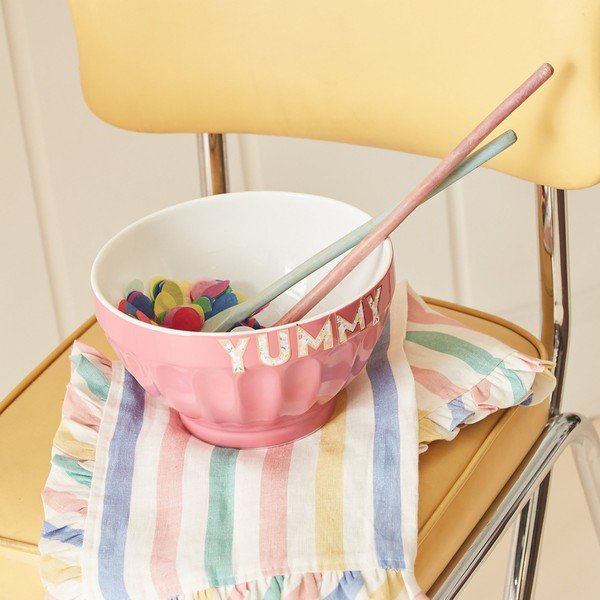 Șervețele 4 buc. din in Multi Stripe – Meri Meri-image-2