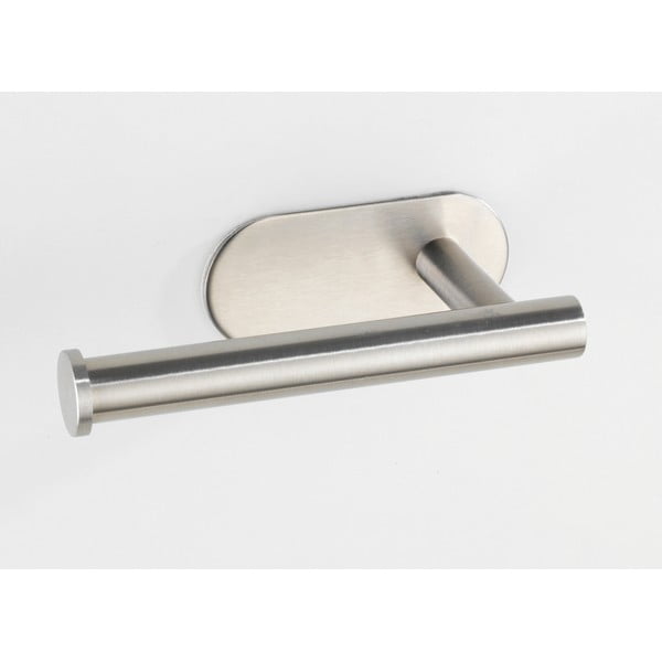 Suport oțel inoxidabil pentru hârtie igienică fără sistem de prindere cu șurub Wenko Turbo-Loc® Orea-image-1