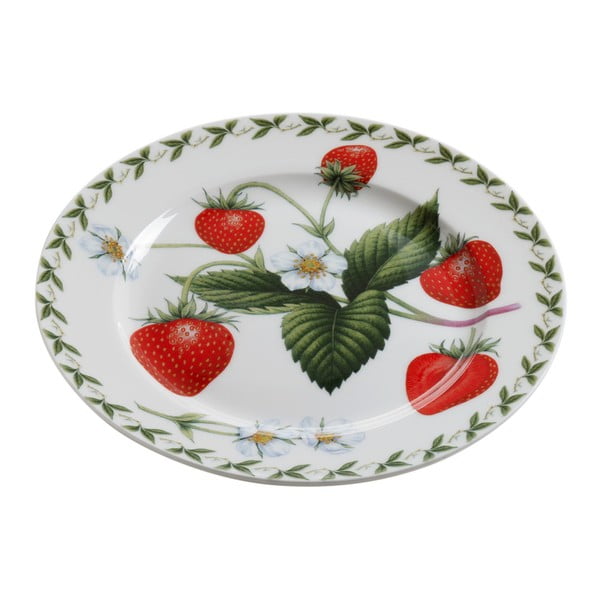Farfurie din porțelan Maxwell & Williams Orchard Fruits Strawberry, ⌀ 20 cm