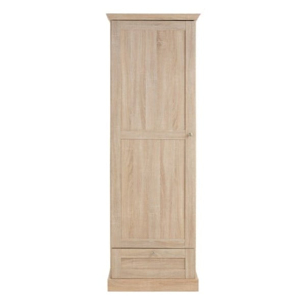 Șifonier în culoare naturală cu aspect de lemn de stejar 60x180 cm Binz – Støraa