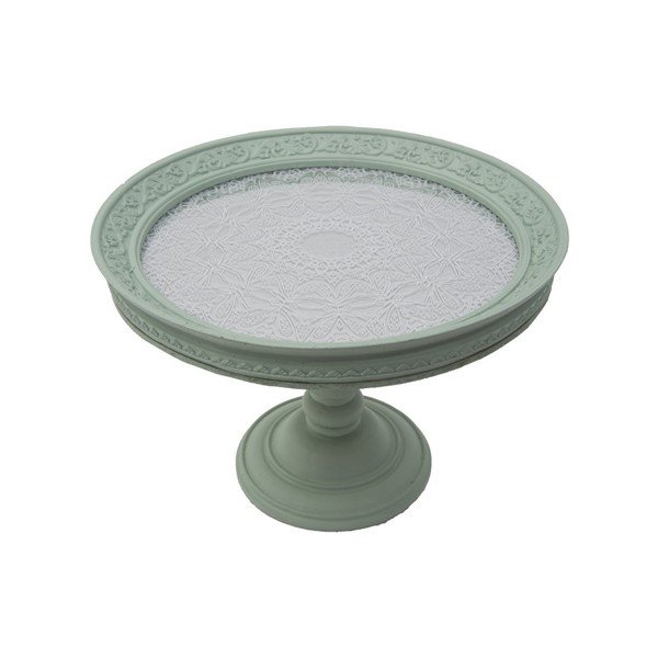 Platou cu picior Mauro Ferretti Basso Kim Celeste, ø 23,2 cm-image-1
