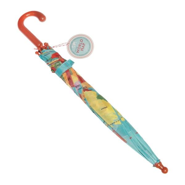 Umbrelă pentru copii Rex London World Map, ⌀ 70 cm-image-1